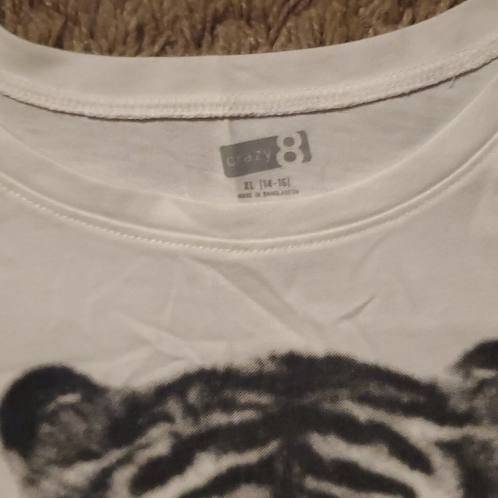 Girls 14/16 Long sleeve tiger shirt NWOT - Picture 2 of 3